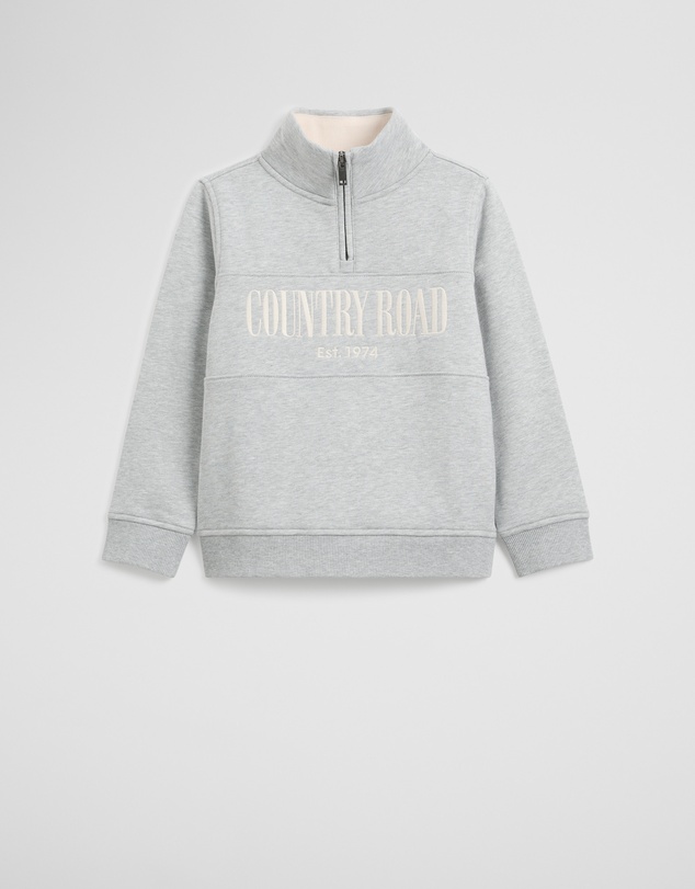 Country Road - Australian Cotton Heritage Half Zip Sweat