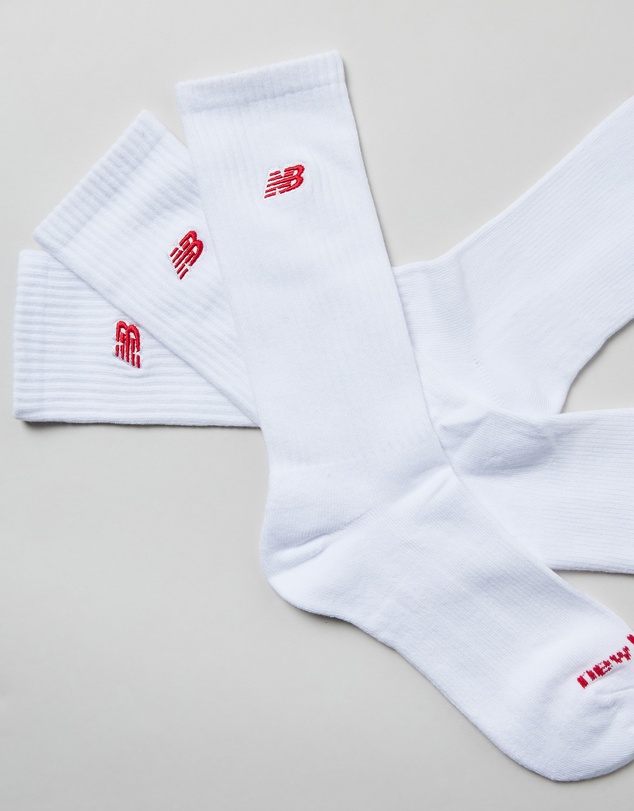 New Balance - Patch Logo Crew 3 Pack