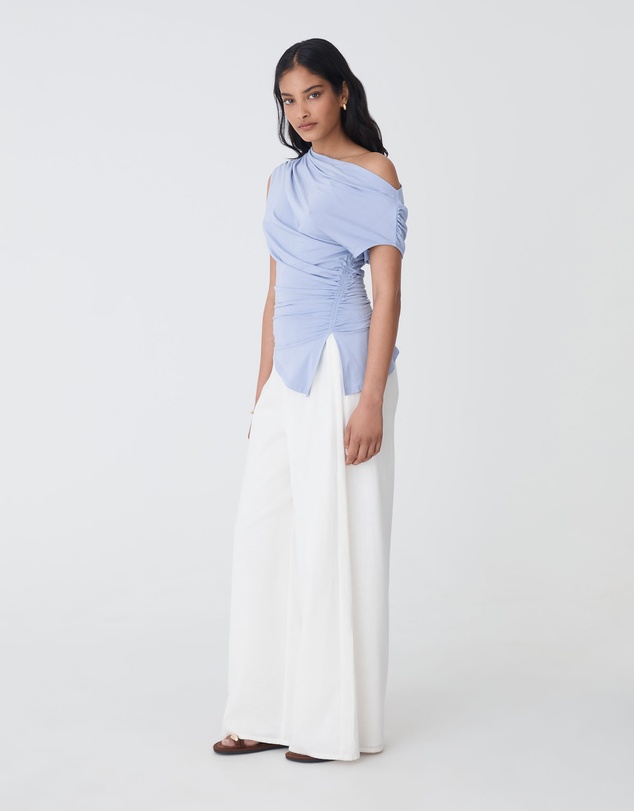 Forcast - Keeley Bamboo Split Hem Top