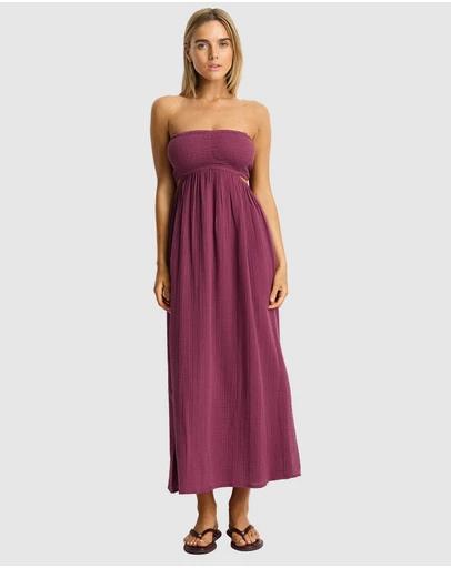 Sea Level Australia - Sunset Cutaway Bandeau Dress
