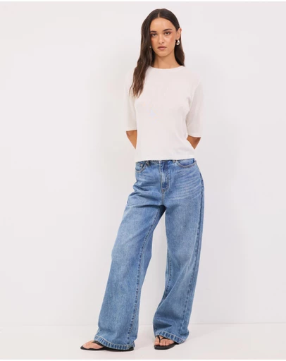 Calli - Hailey Soft Knit Tee