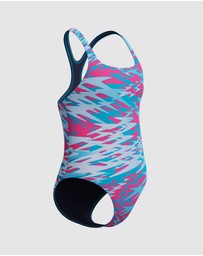 Speedo - Hyperboom Allover Medallist Swimsuit - Kids-Teens