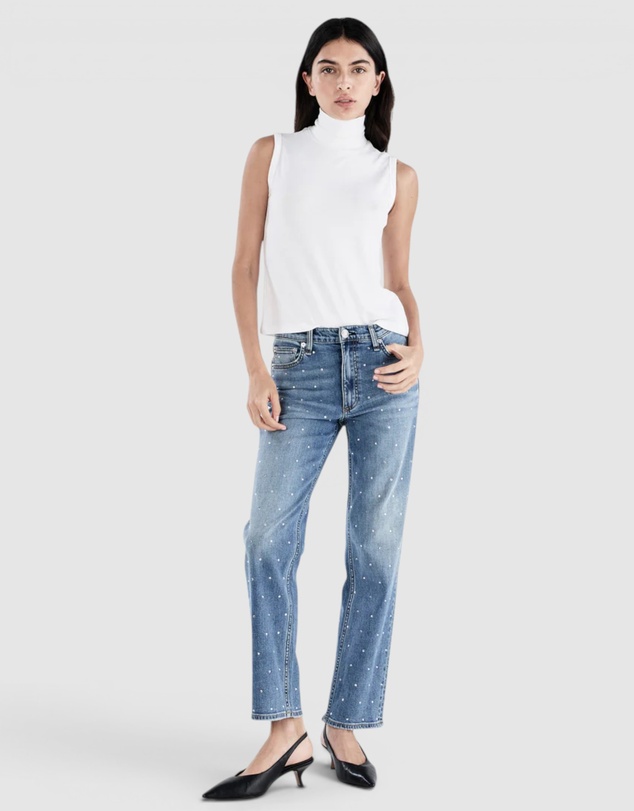 rag & bone - Harlow Ankle Straight Jeans