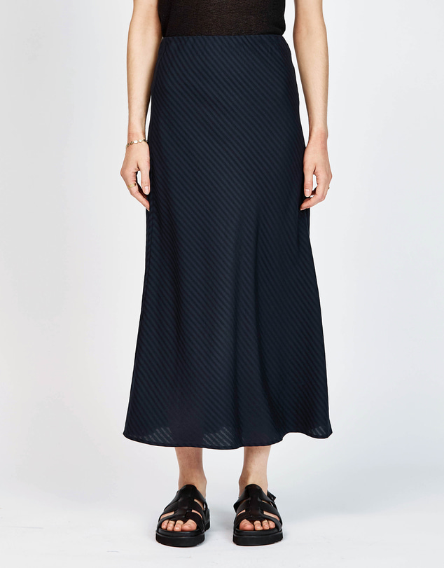 bul - Laceflower Skirt Navy Stripe