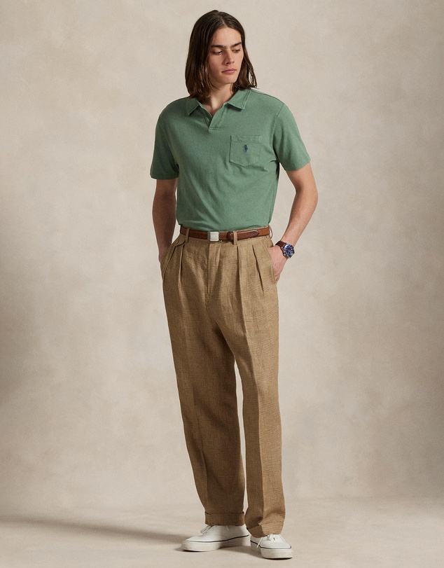 Polo Ralph Lauren - Standard Fit Cotton-Linen Polo Shirt