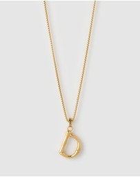 Arms Of Eve - Luxe Letter Necklace - Large