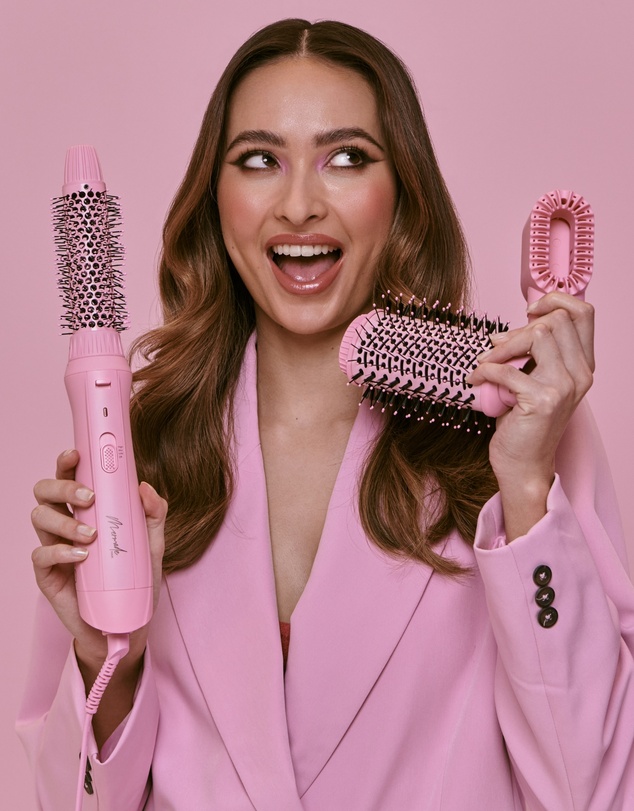 Mermade Hair - Interchangeable Blow Dry Brush Pink
