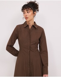 Calli - Kayanne Maxi Shirt Dress