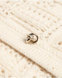 IDA+S - Thea Cashmere Crochet Cardigan