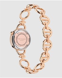 Ted Baker - Lilabel Bow Rose 28mm Gold-Tone Bracelet Watch