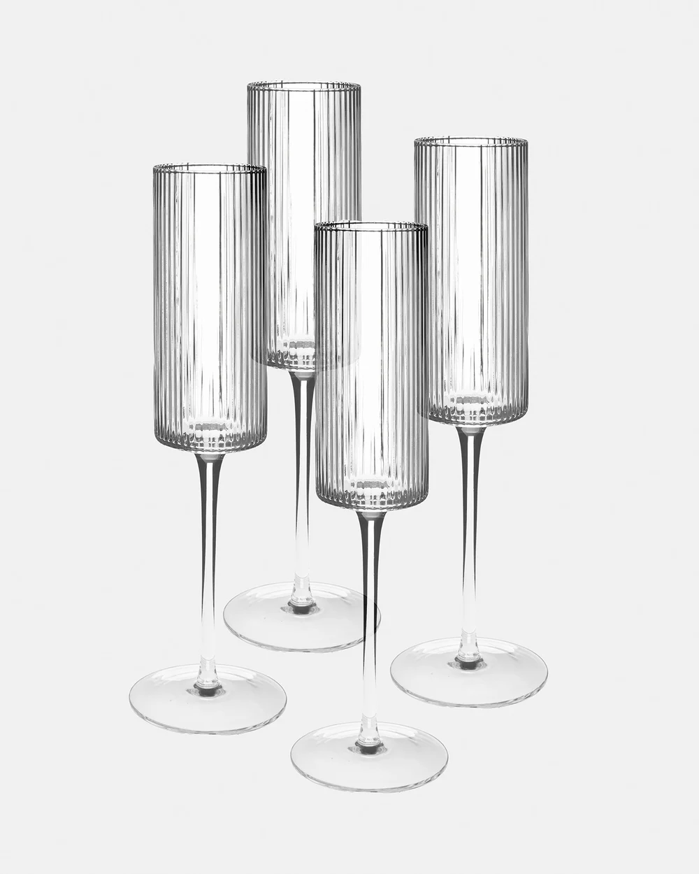 Sadie 4-Piece Champagne Flute Set by HOTTIE Online | THE ICONIC | Australia