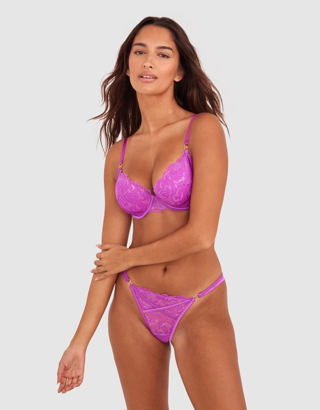 Bras N Things - Narelle Lightly Lined Bra - Purple