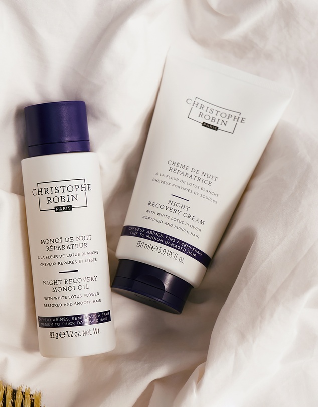 Christophe Robin - Night Recovery Cream With White Lotus Flower 150ml