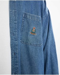 Vintage by The Real Deal - Pre Loved - Vintage 90s Chaps Ralph Lauren Denim Button Up Shirt