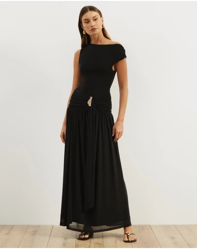 Atmos&Here - Helena Mesh Maxi Dress