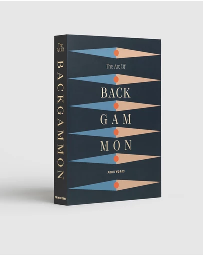 Printworks - Printworks Classic Art of Backgammon-Anthracite Grey