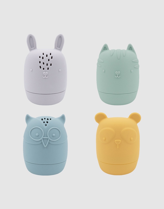 Playground - 4 Pack Silicone Bath Buddies