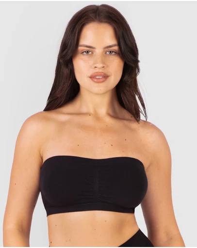 B Free Intimate Apparel - Cotton-Rich Padded Strapless Bra (A-B-C) Cup