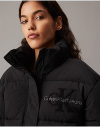 Calvin Klein Jeans - Relaxed Chenille Logo Puffer Jacket