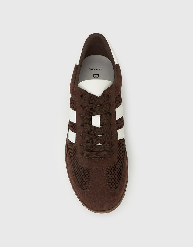 Betts - Wider Fit Berkleigh Lace-Up Casual Sneakers