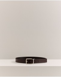 Trenery - Tarna Reversible Belt in Black