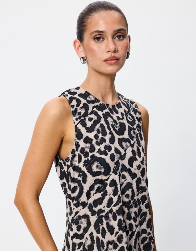 Tussah - Lucia Leopard Print Maxi Dress