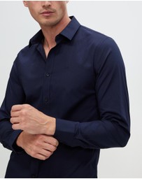 Calvin Klein - Stretch Poplin Slim Shirt