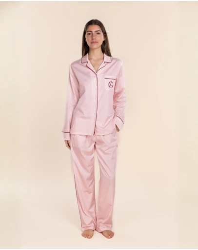 Gingerlilly - Rebecca Judd x Gingerlilly Susanna Cotton Long PJ Set