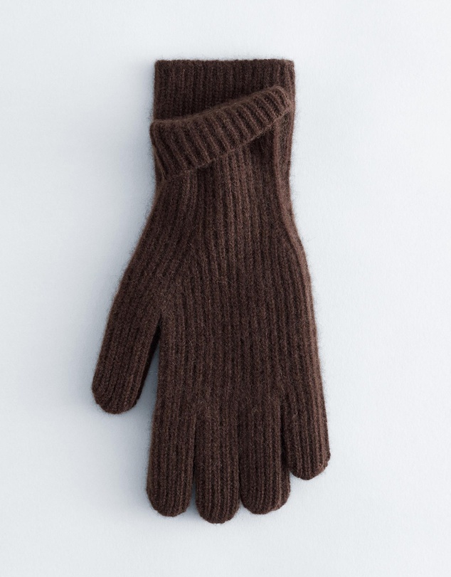 & Other Stories - Ribbed Cashmere Gloves