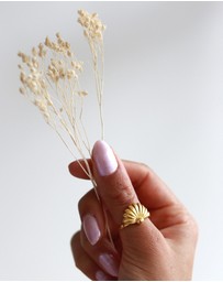 Ottoman Hands - Chantal Gold Stacking Ring