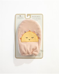 Living Textiles - Organic Bath Mitt - Bohemian Bliss