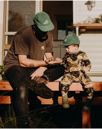 Banabae - Rad Dad Organic Cotton Tee - Washed Black