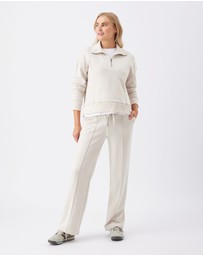 Ripe Maternity - Terry Wide Leg Jogger