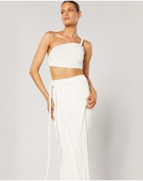 Winona - Valor Asymmetrical Top White 