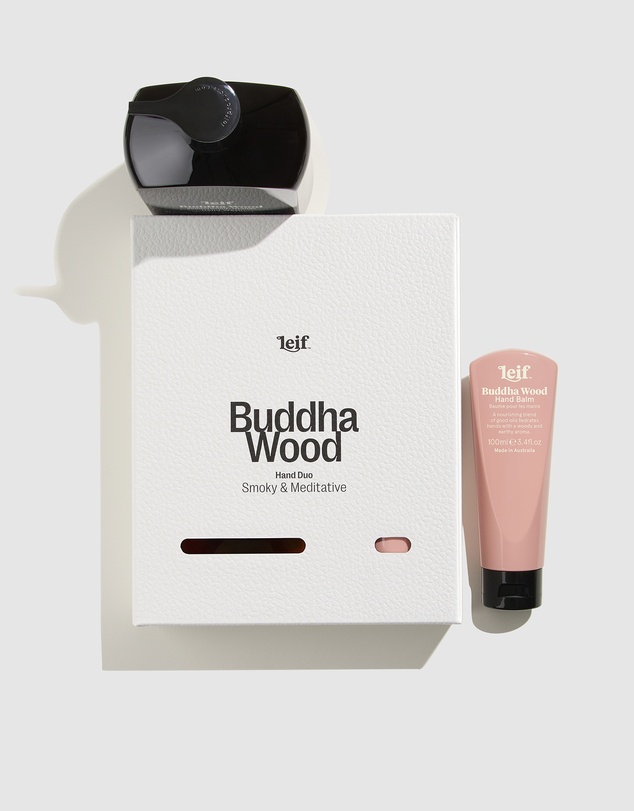 Leif Products - Buddha Wood Hand Duo SML