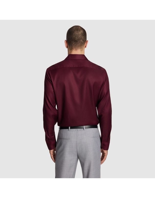 yd. - Maximum Two Ply Cotton Slim Dress Shirt