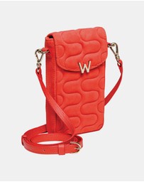 Wolf - Wolf Mimi Swirl Phone Bag Radiant Red