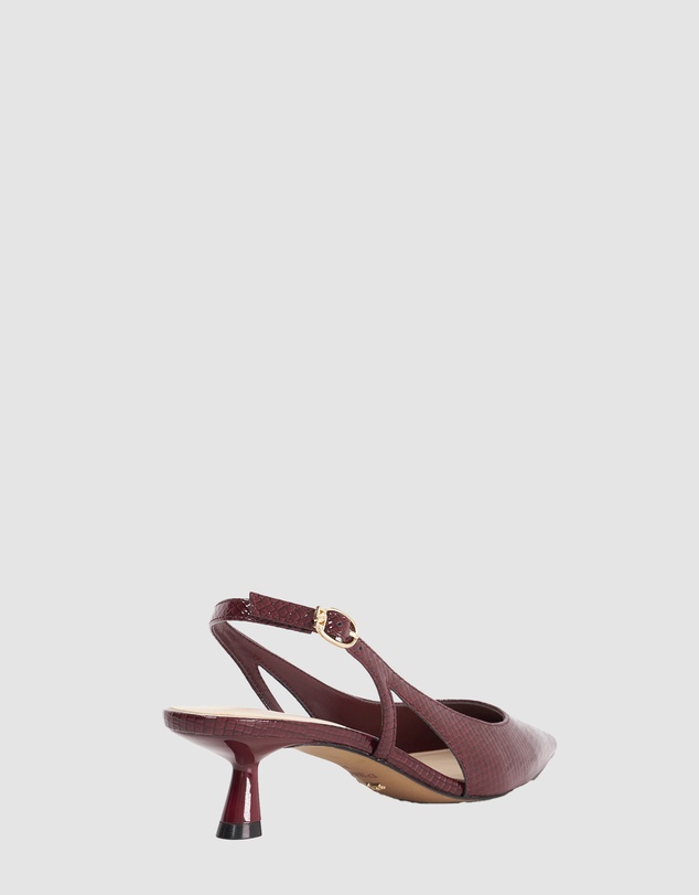 Dune London - Cyan - Burgundy