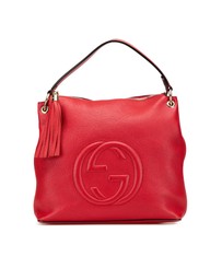 Pre-Loved by Azura Reborn - Pre-Loved Large Pebbled Calfskin Soho Convertible Hobo