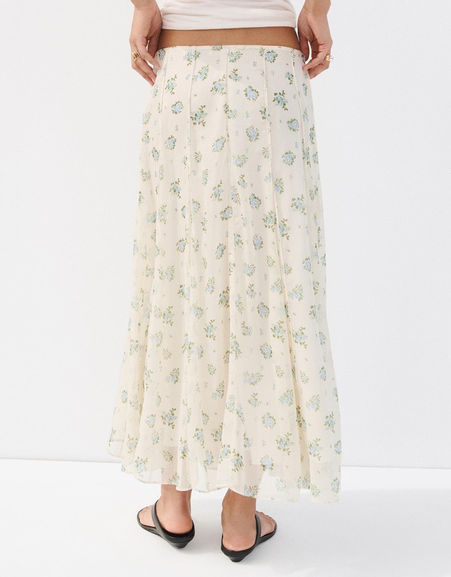 M.N.G - Godet Flower Skirt