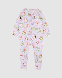 Fox & Finch - Winter Vacay LS Zipsuit - Babies