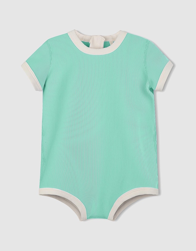 Zulu & Zephyr Mini - Mini Stripe Infant Onesie - Babies-Kids
