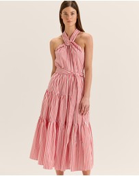 Review - San Rio Striped Halter Dress