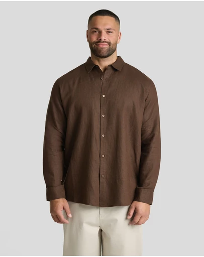 Johnny Bigg - Resort Relaxed Fit Linen Shirt