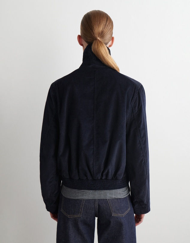 COS - Corduroy Funnel-Neck Jacket