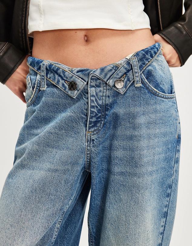 THE TALES - The Tales Rolled Waist Denim jean
