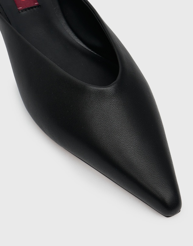 Betts - FELIX Leather Kitten Heel Mules