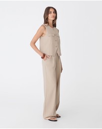 Forcast - Abel Relaxed Pocket Vest