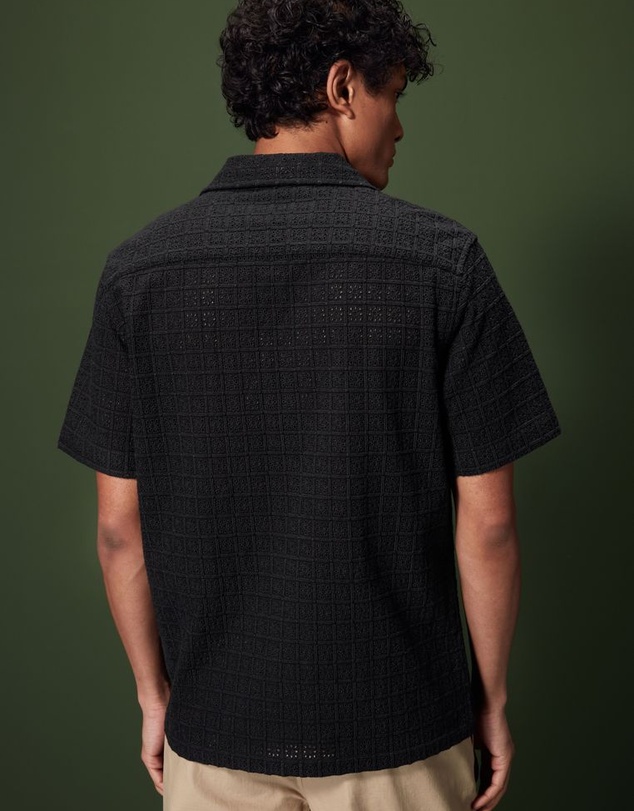 NEXT - Broderie Short Sleeve Shirt