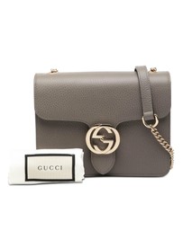 Pre-Loved by Azura Reborn - Pre-Loved Small Dollar Calfskin Interlocking G Crossbody